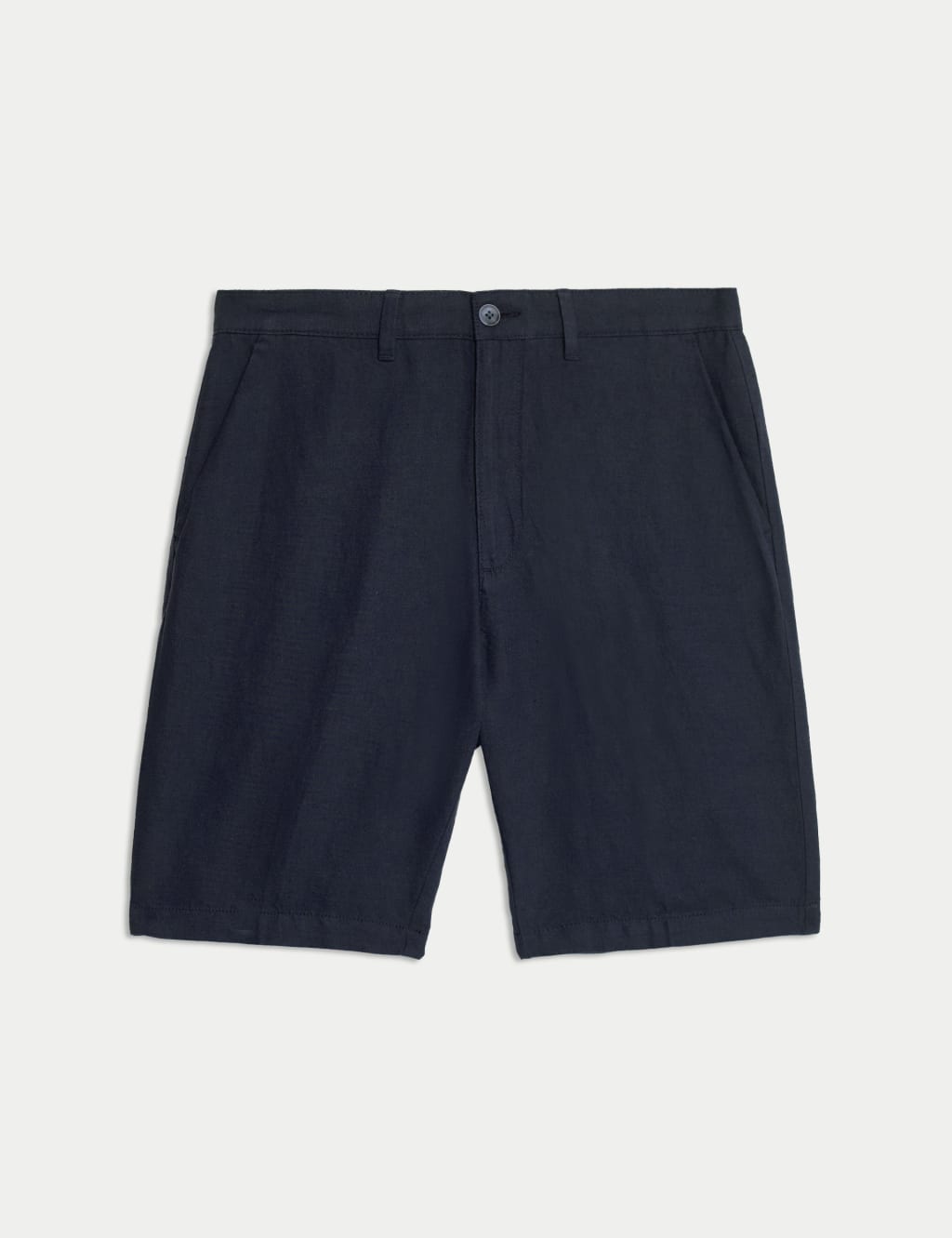 Regular Fit Linen Blend Chino Shorts 2 of 5