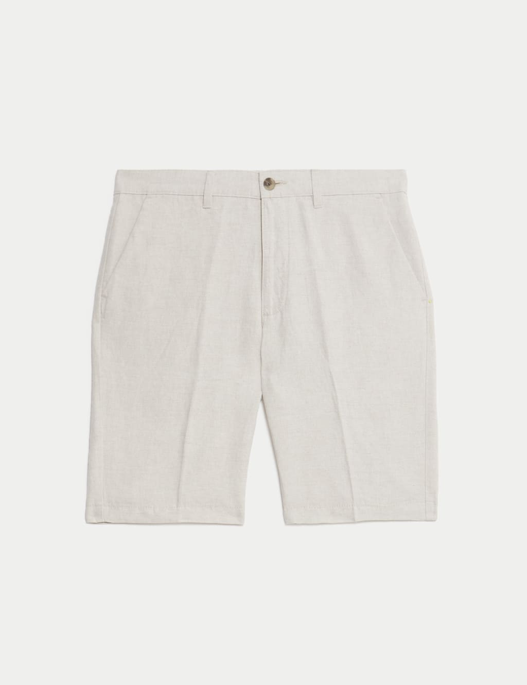 Regular Fit Linen Blend Chino Shorts 2 of 5