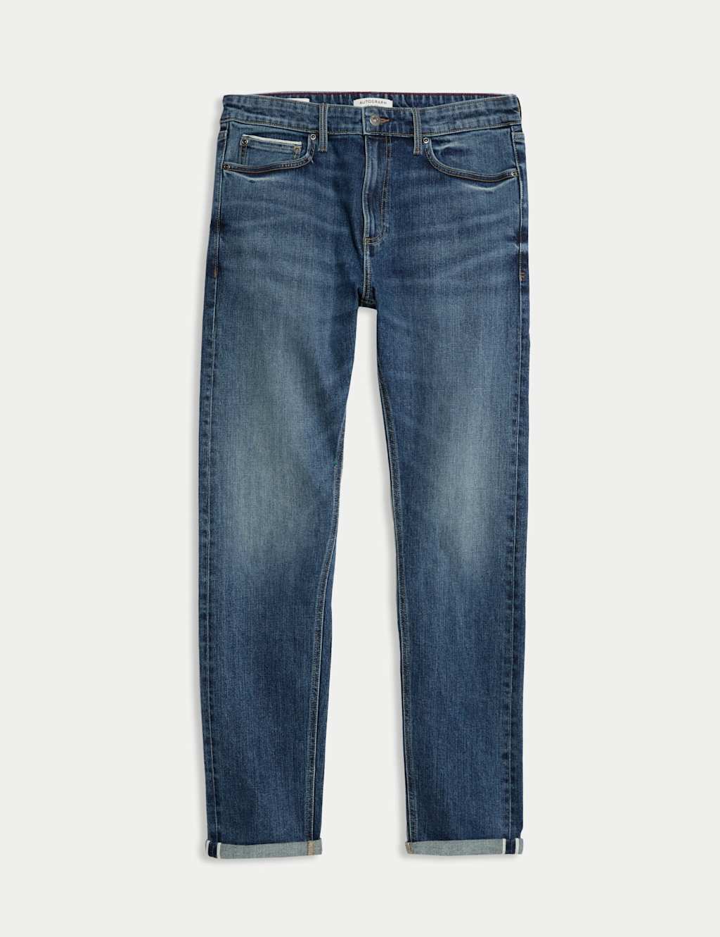 Slim Fit Japanese Selvedge Stretch Jeans 2 of 7