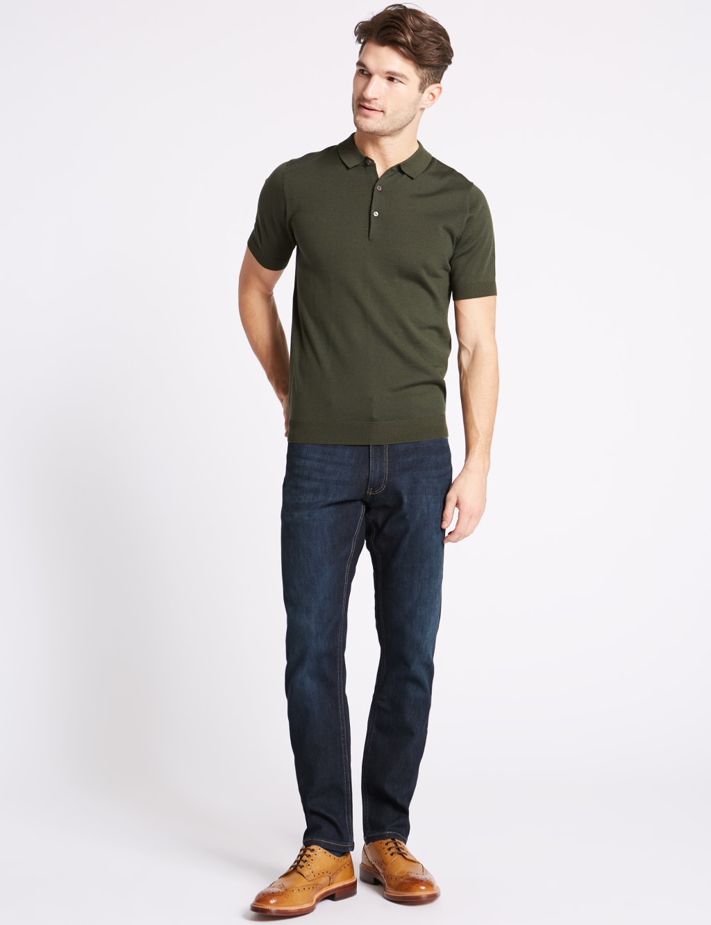 Luxury Performance Slim Fit Jeans 3 of 6