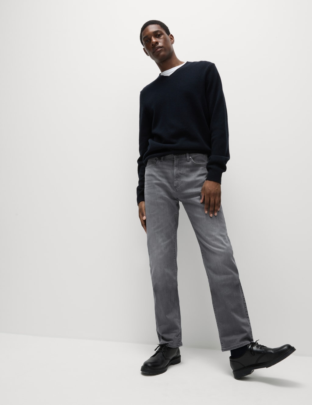 Straight Fit Stretch Jeans 6 of 6