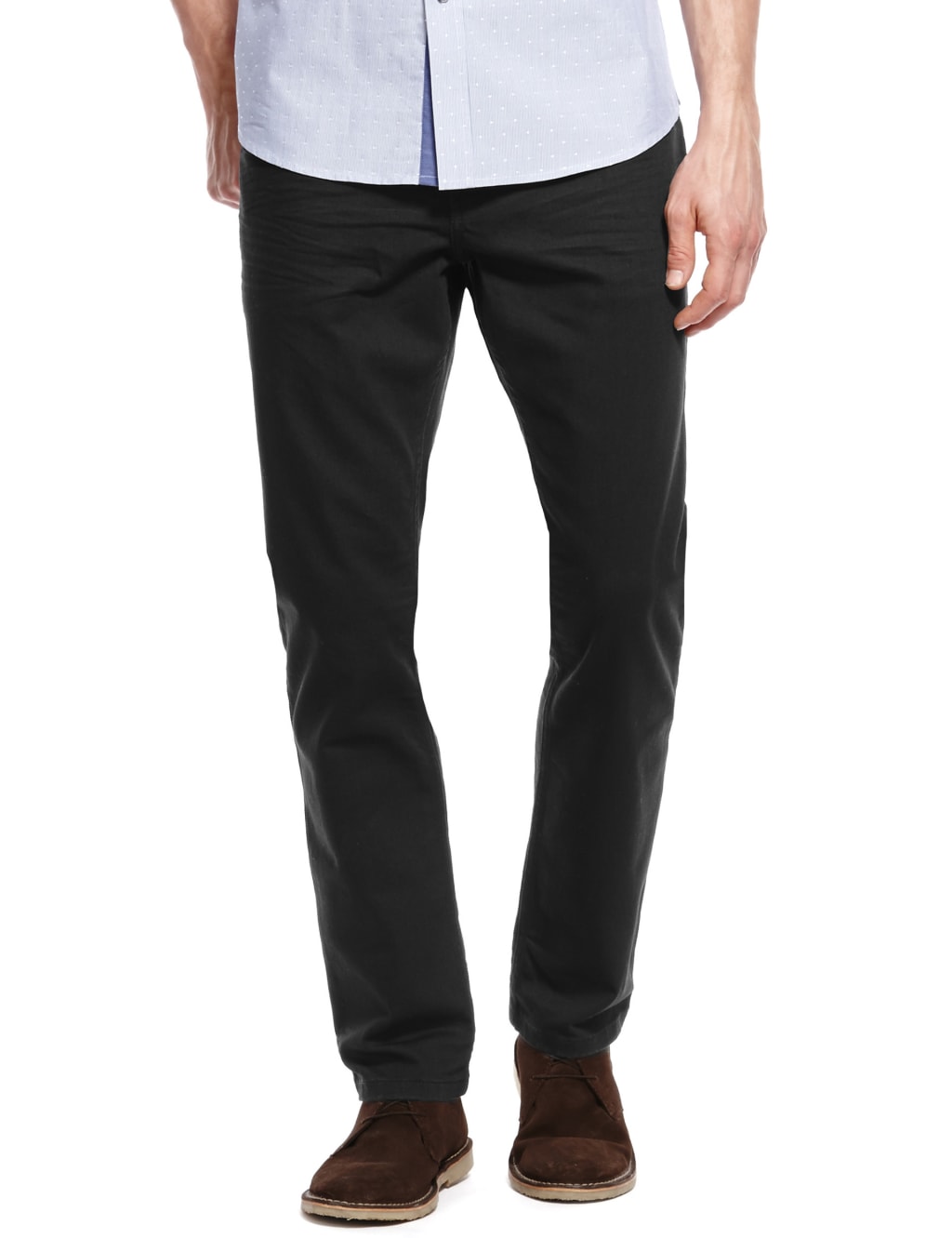 Stretch coated jeans cheap