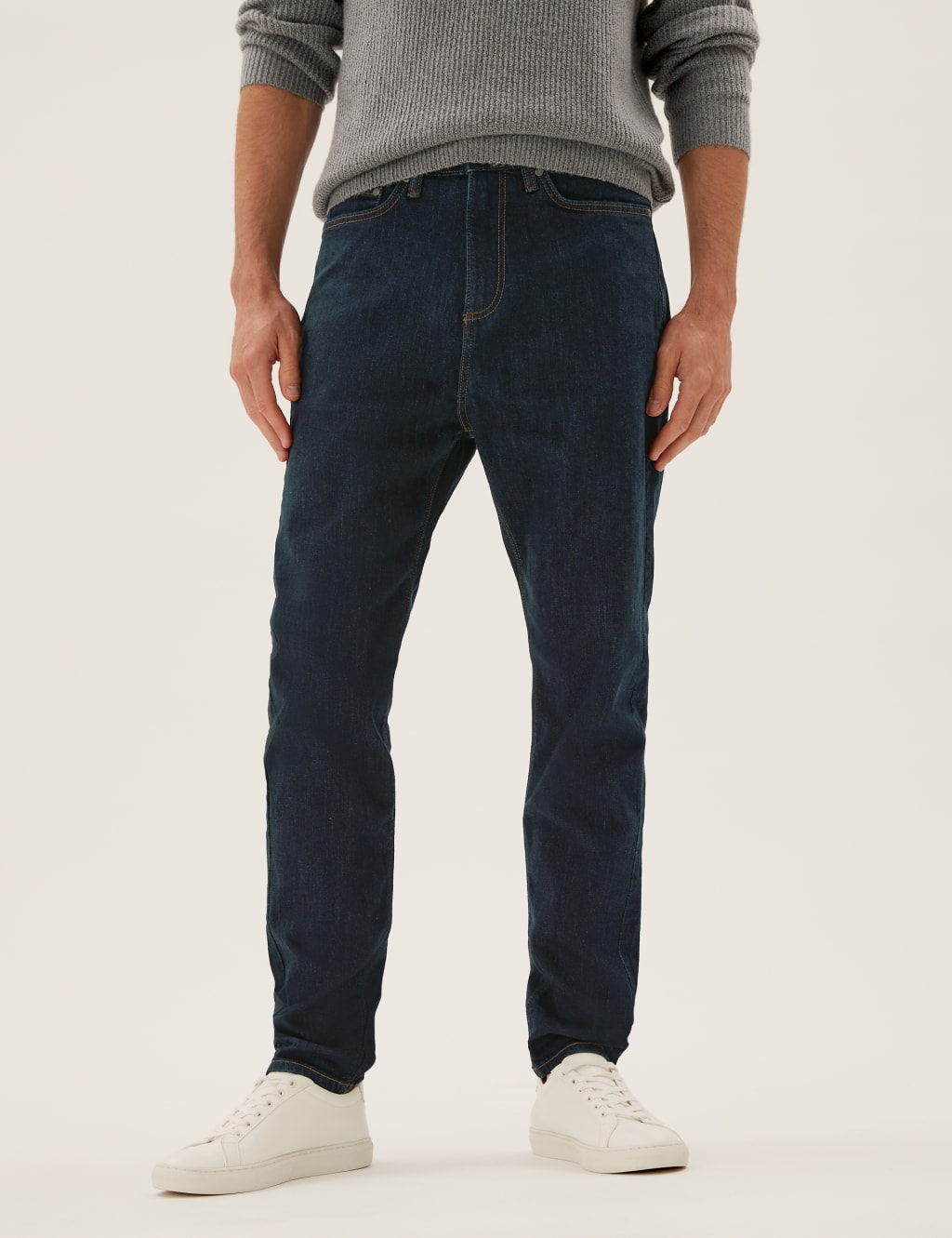 Organic Cotton Straight Fit Stretch Jeans 3 of 6