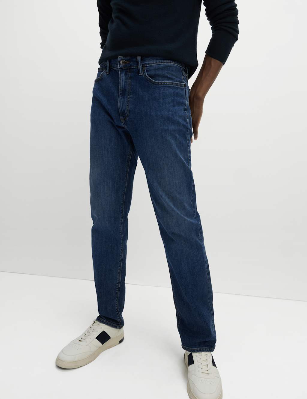2pk Straight Fit Stretch Jeans 3 of 6