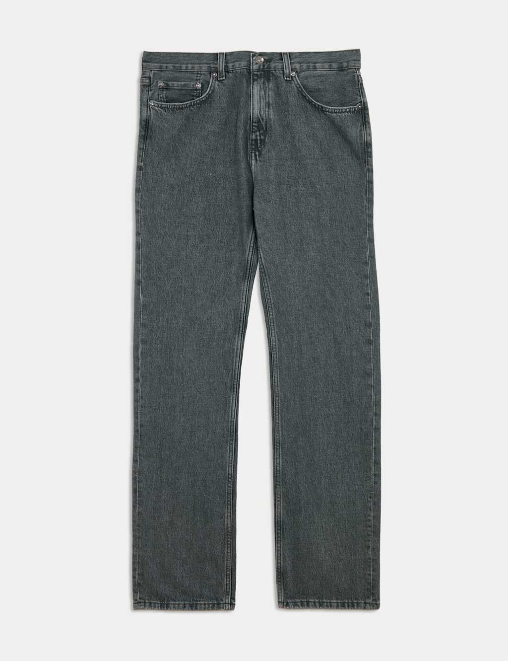 Authentic Relaxed Straight Fit Jeans 2 of 6