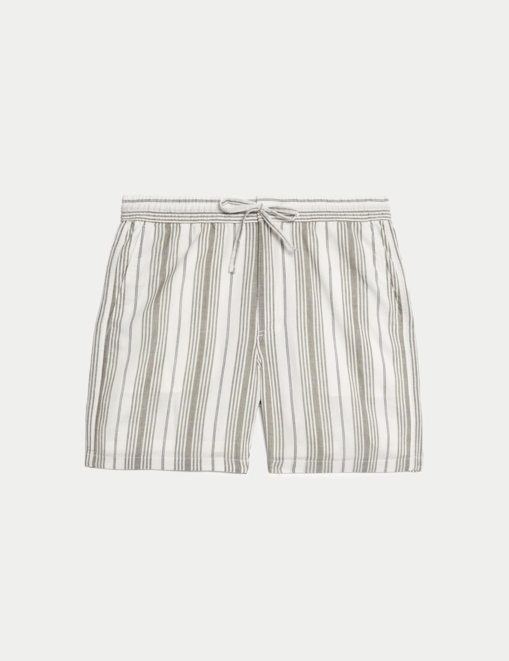 Regular Fit Pure Cotton Striped Shorts 2 of 4
