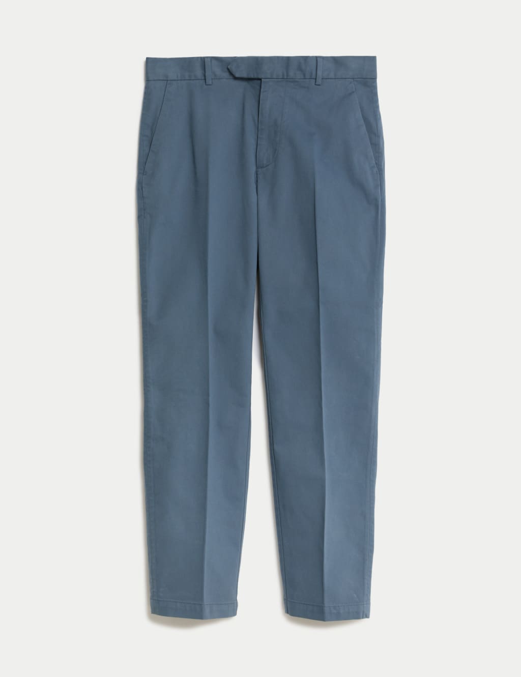Tapered Fit Italian Flat Front Chinos 2 of 8