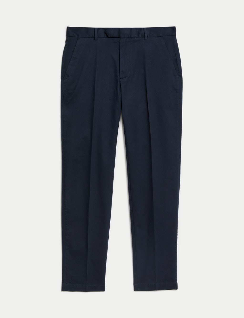 Tapered Fit Italian Flat Front Chinos 2 of 8