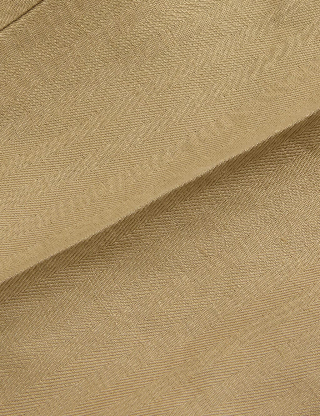 Tapered Fit Linen Blend Single Pleat Trousers 2 of 2