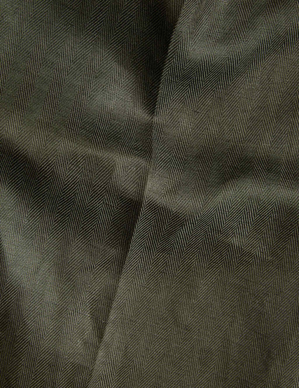 Tapered Fit Linen Blend Trousers 8 of 8