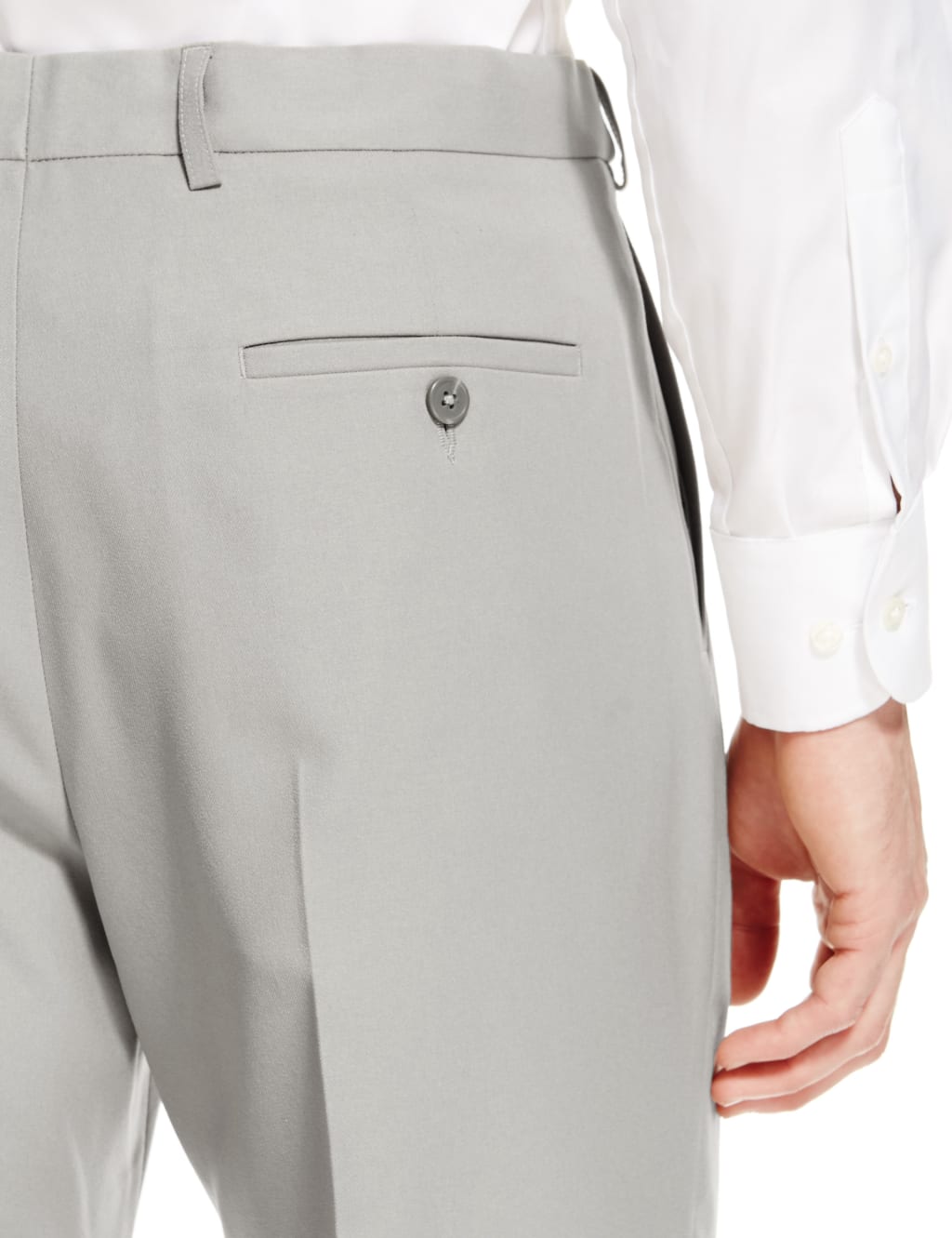 Soft Touch Flat Front Trousers 4 of 4