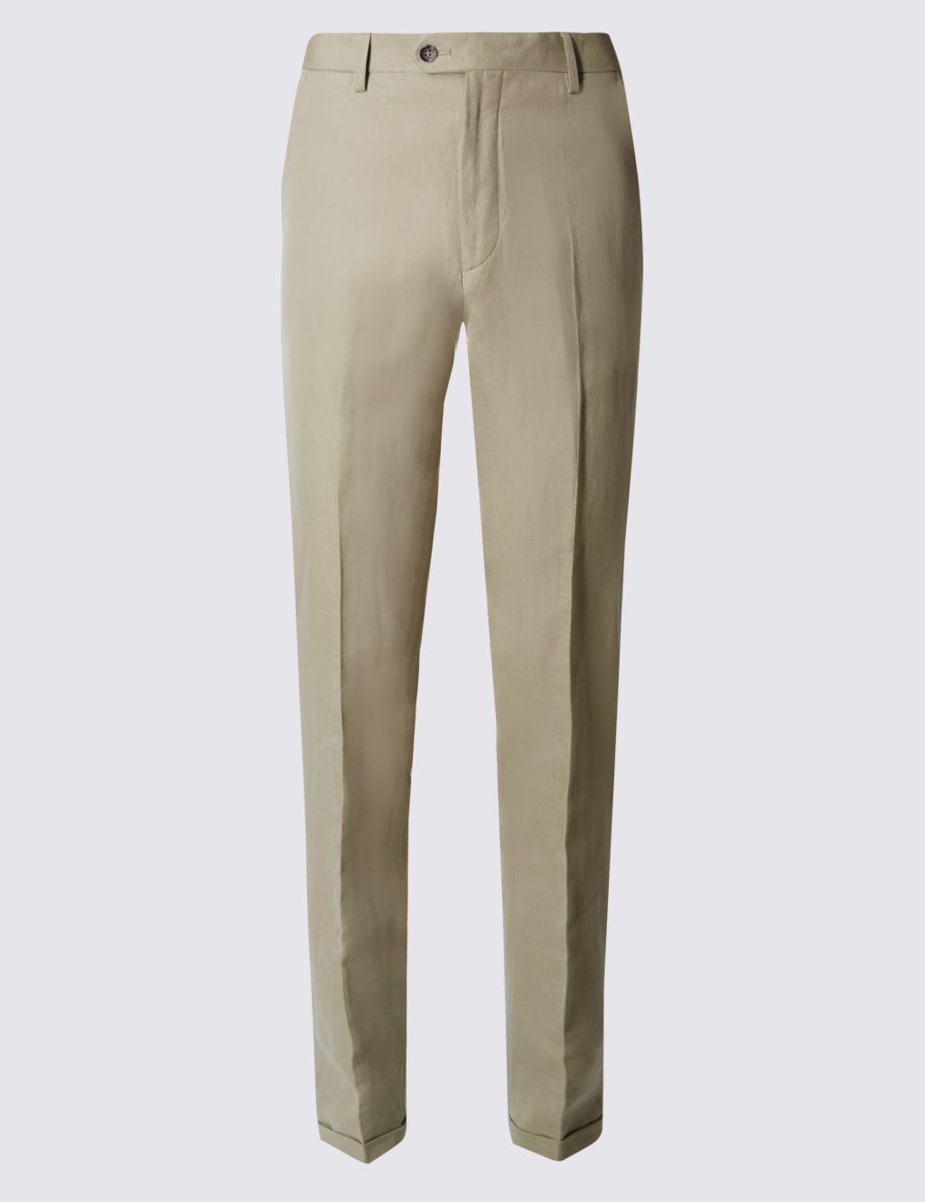 Tailored Fit Chinos with Linen 2 of 3