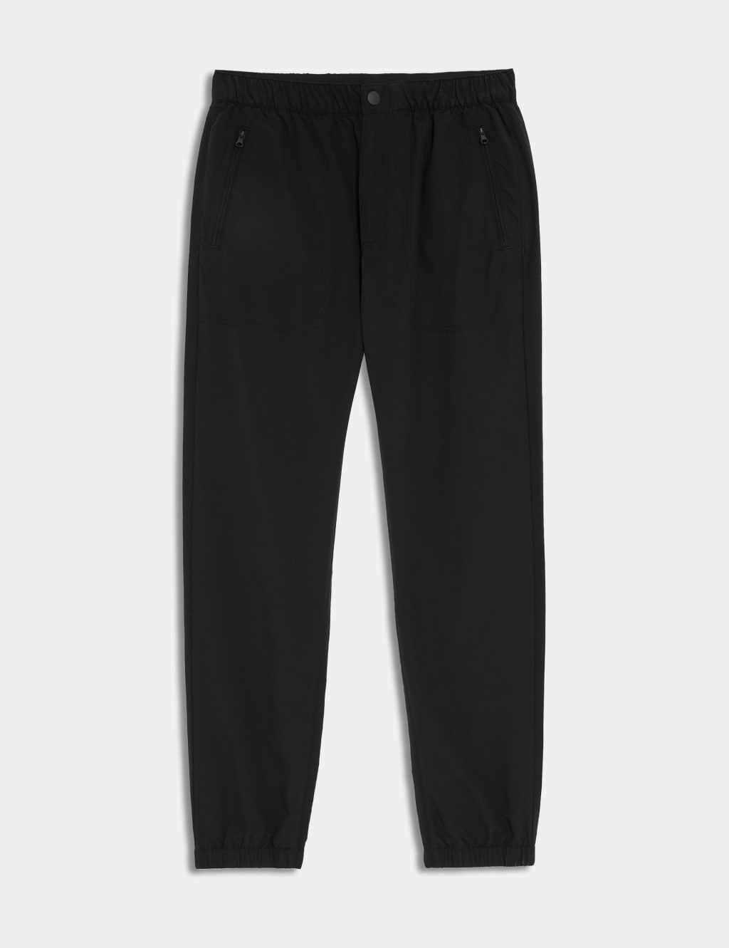 Slim Fit Textured Cuffed Trousers 2 of 6
