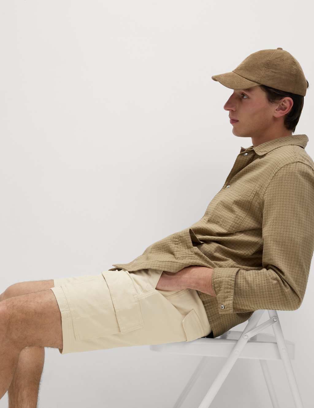 Straight Fit Stretch Cargo Short 3 of 6