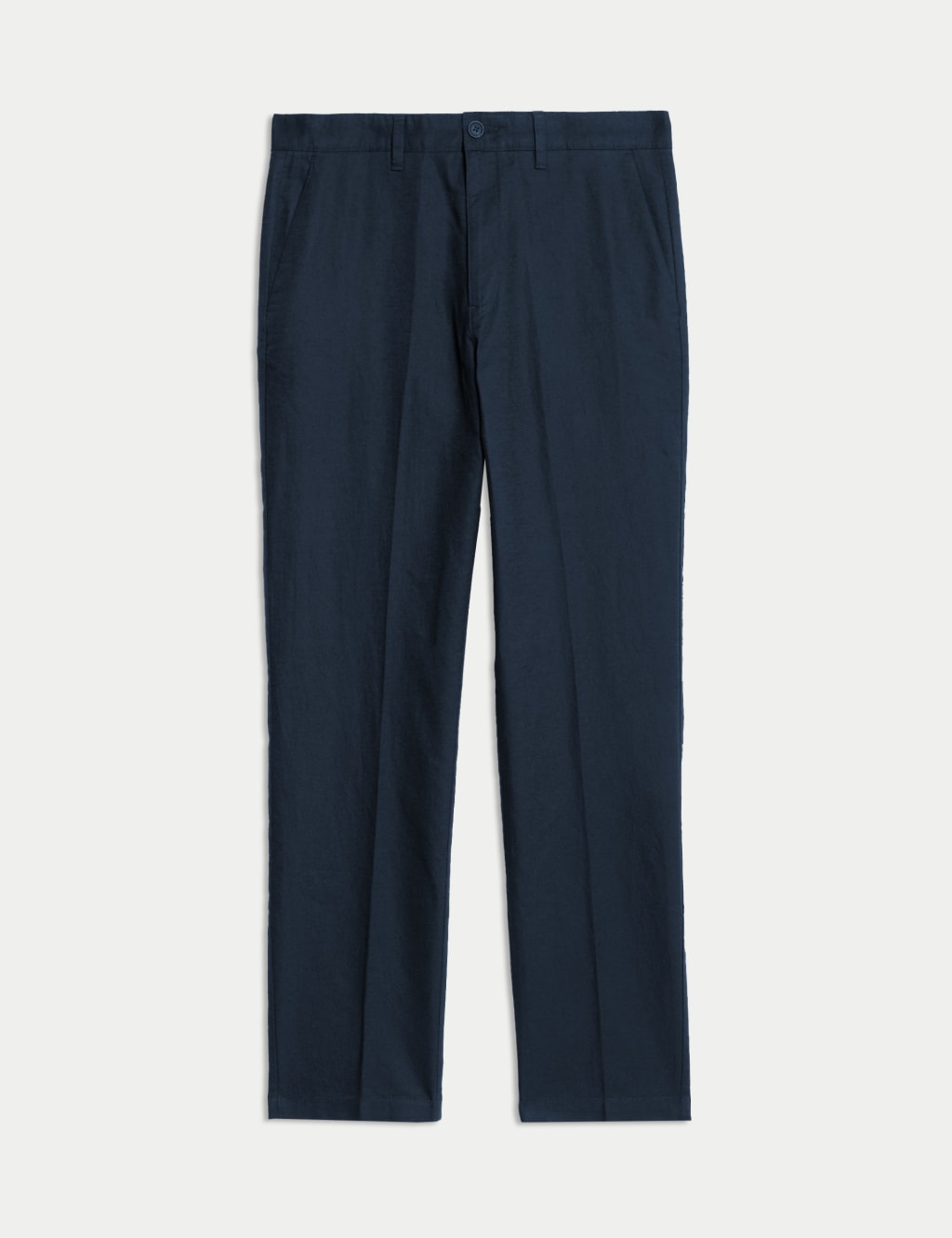 Regular Fit Linen Blend Chinos 2 of 5