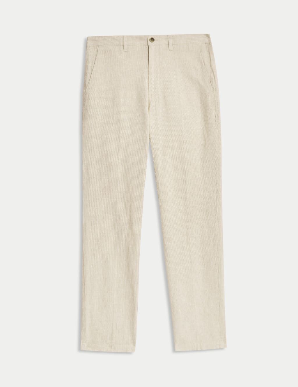 Regular Fit Cotton Linen Blend Chinos 2 of 5
