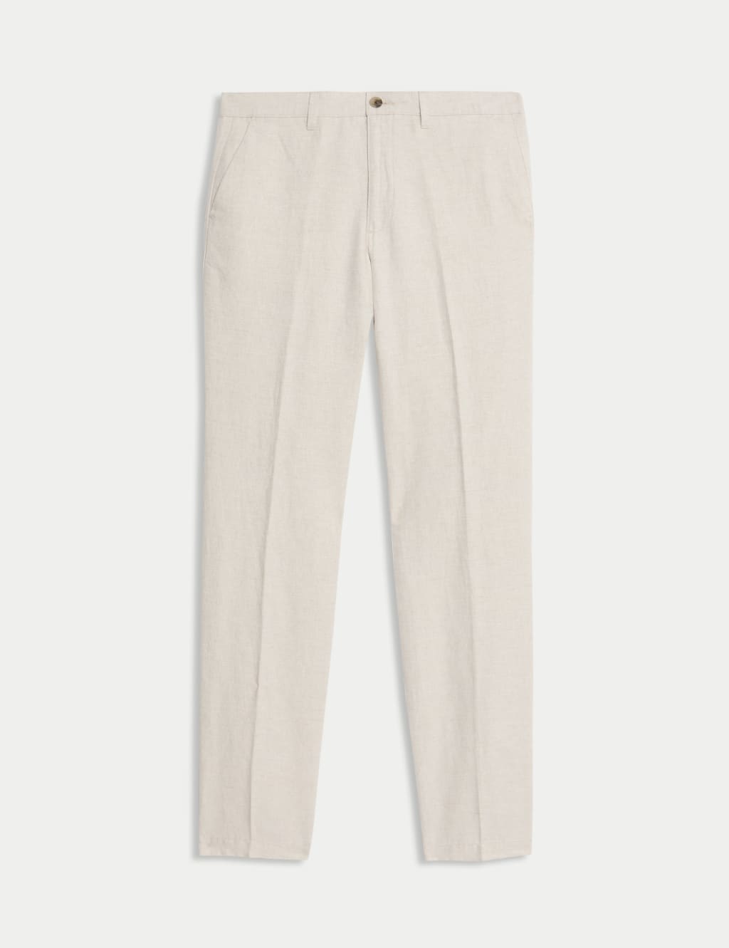 Regular Fit Linen Blend Chinos 2 of 5