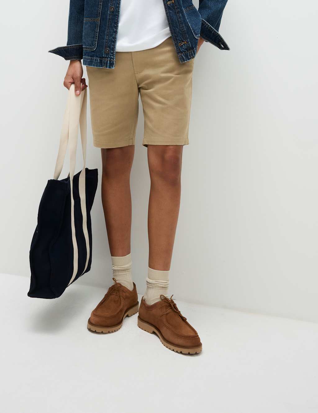 2pk Slim Fit Stretch Chino Shorts 5 of 5