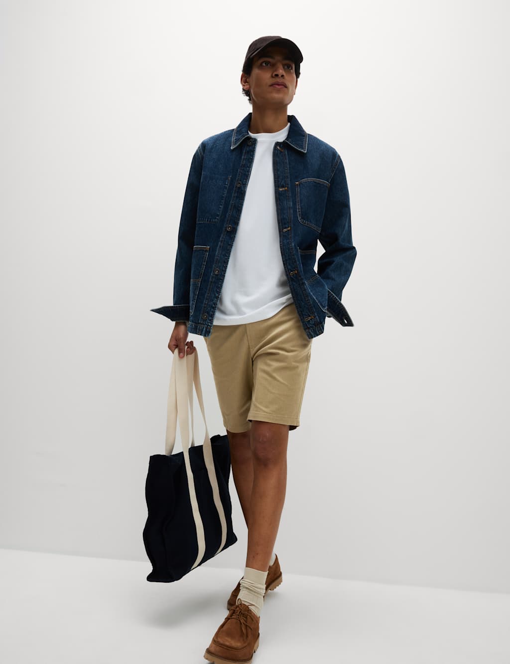 2pk Slim Fit Stretch Chino Shorts 2 of 5