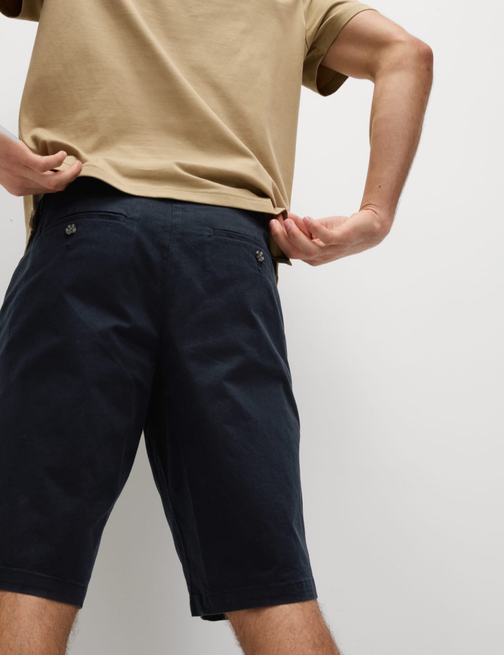 Loose Fit Stretch Chino Shorts 3 of 6