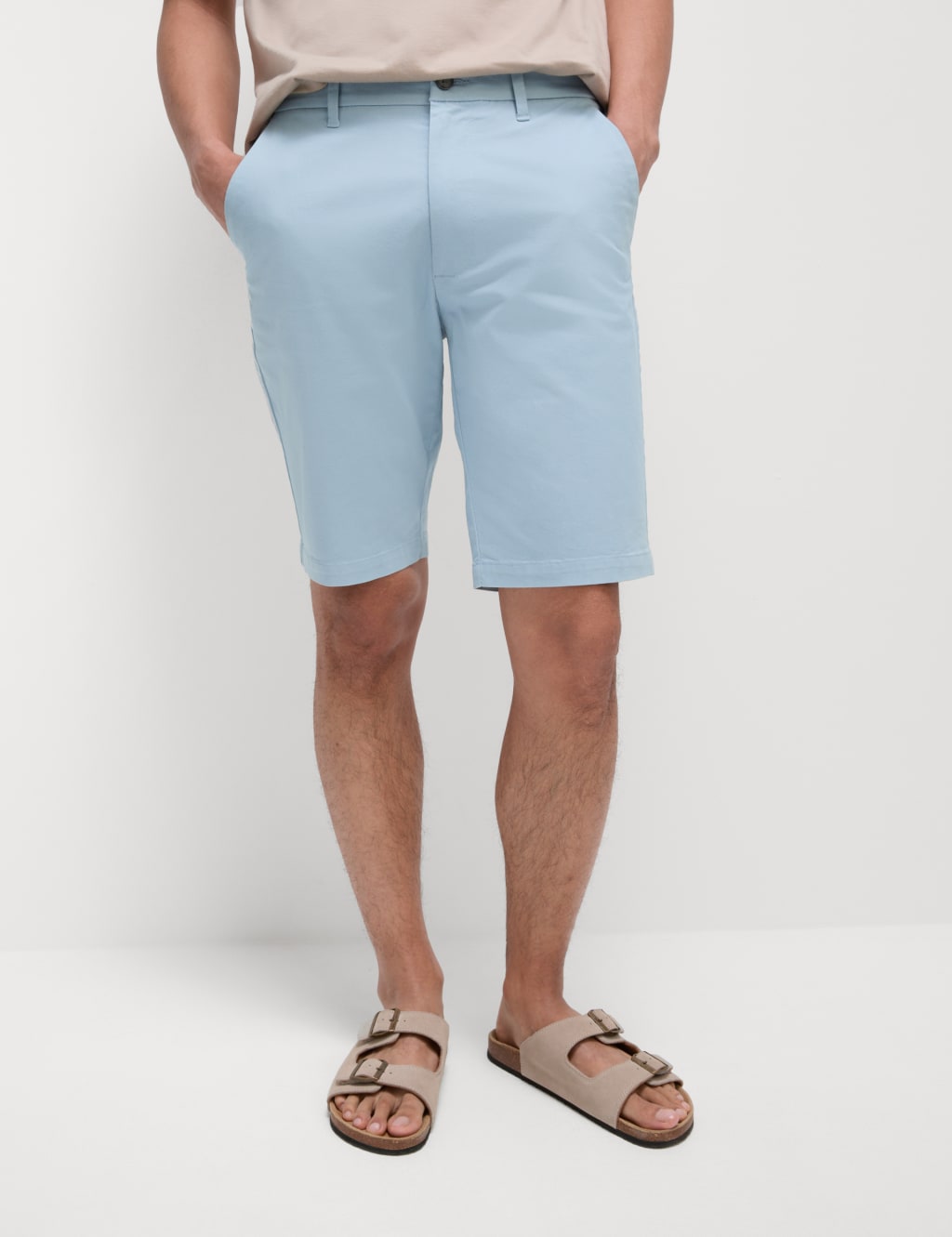 Regular Fit Stretch Chino Shorts 4 of 5