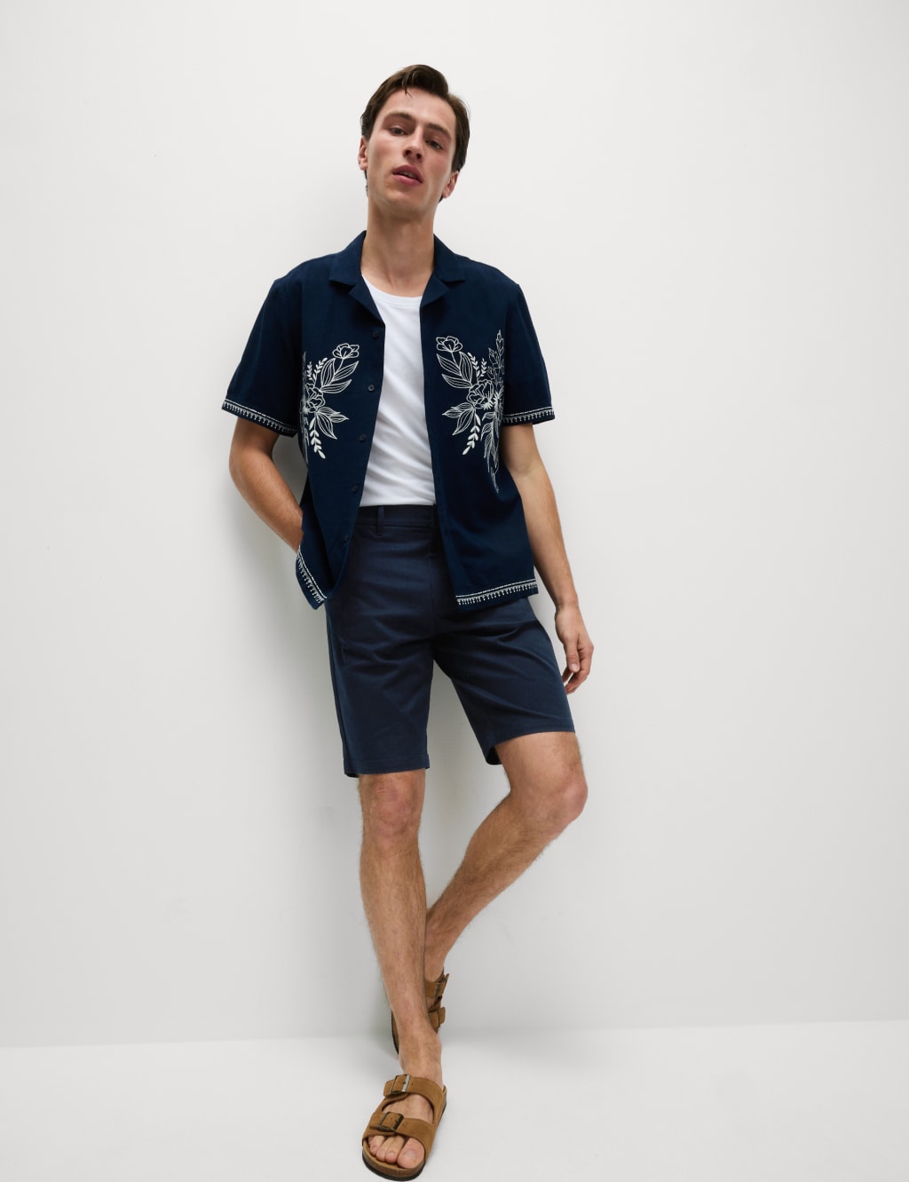 Regular Fit Stretch Chino Shorts 5 of 5