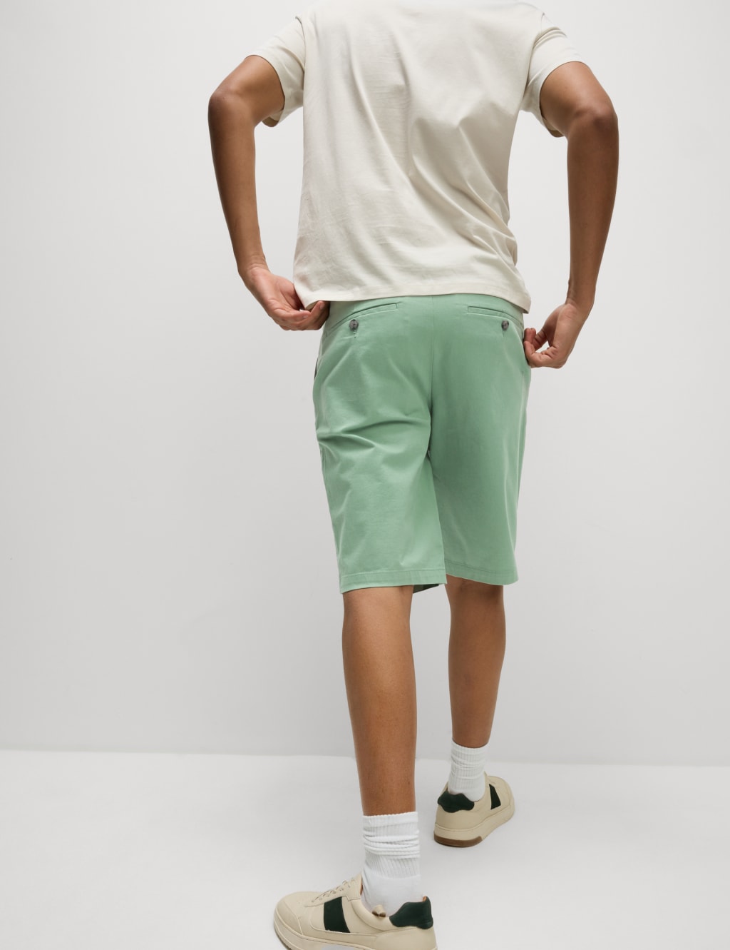 Regular Fit Stretch Chino Shorts 3 of 6