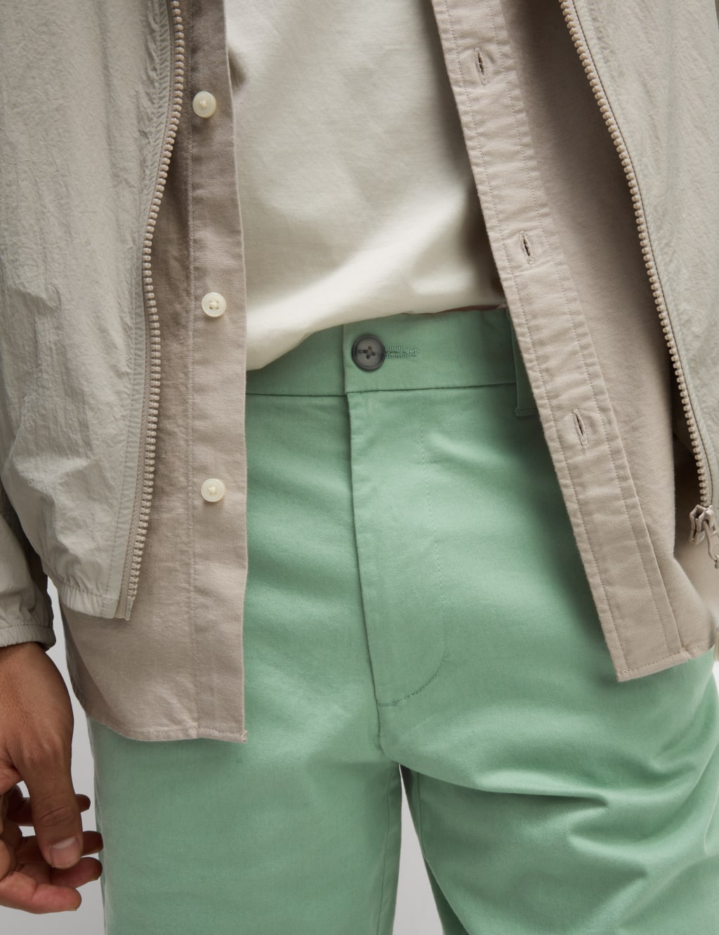 Regular Fit Stretch Chino Shorts 4 of 6