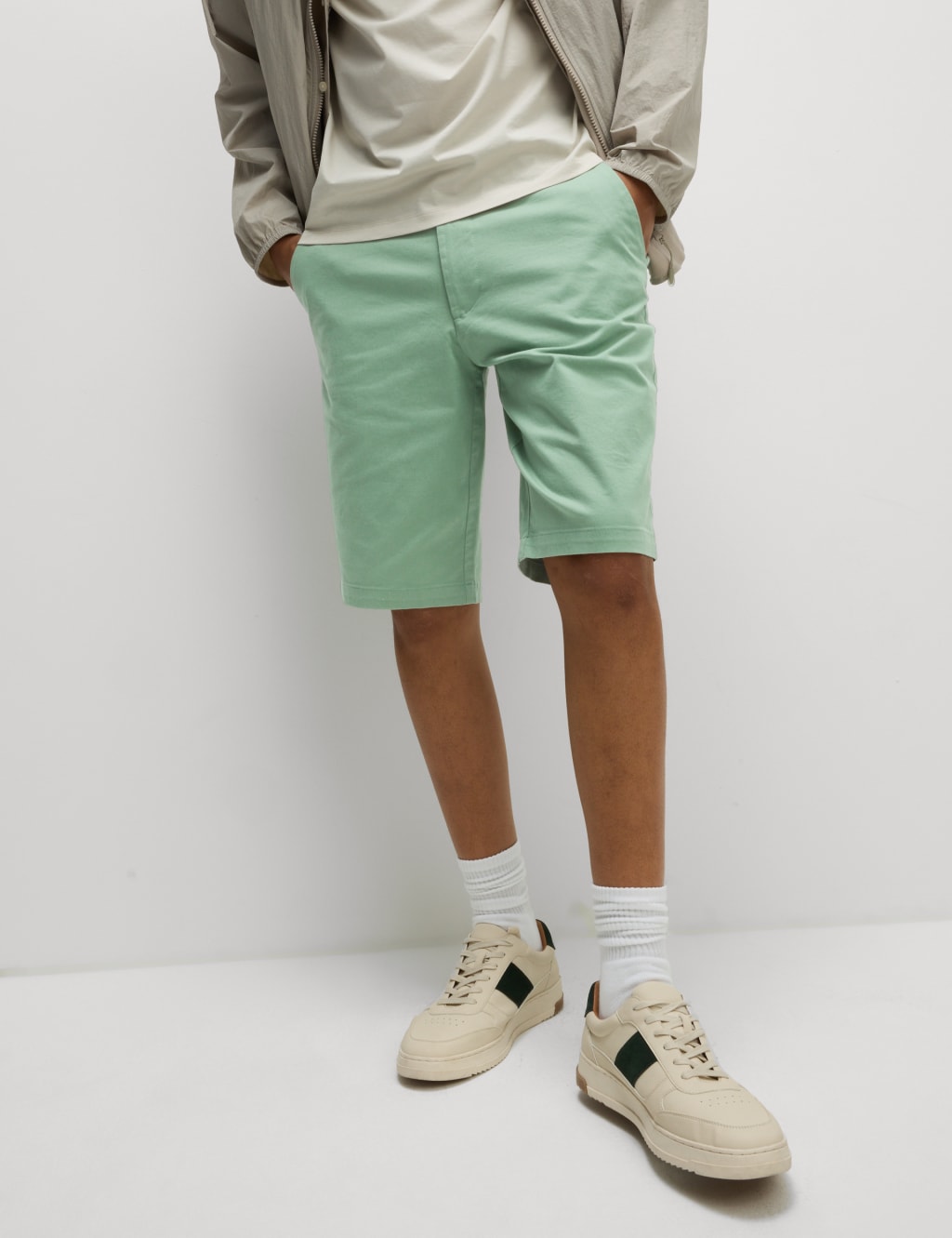 Regular Fit Stretch Chino Shorts 6 of 6