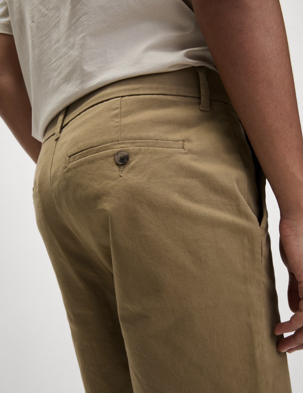 Regular Fit Stretch Chino Shorts 3 of 5
