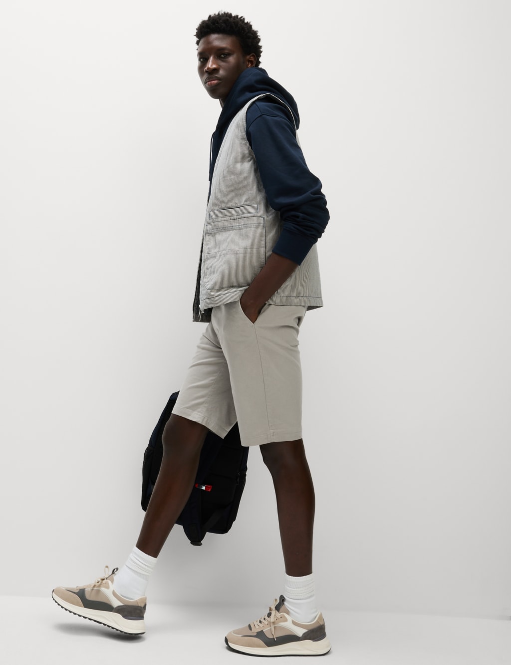 Regular Fit Stretch Chino Shorts 5 of 5