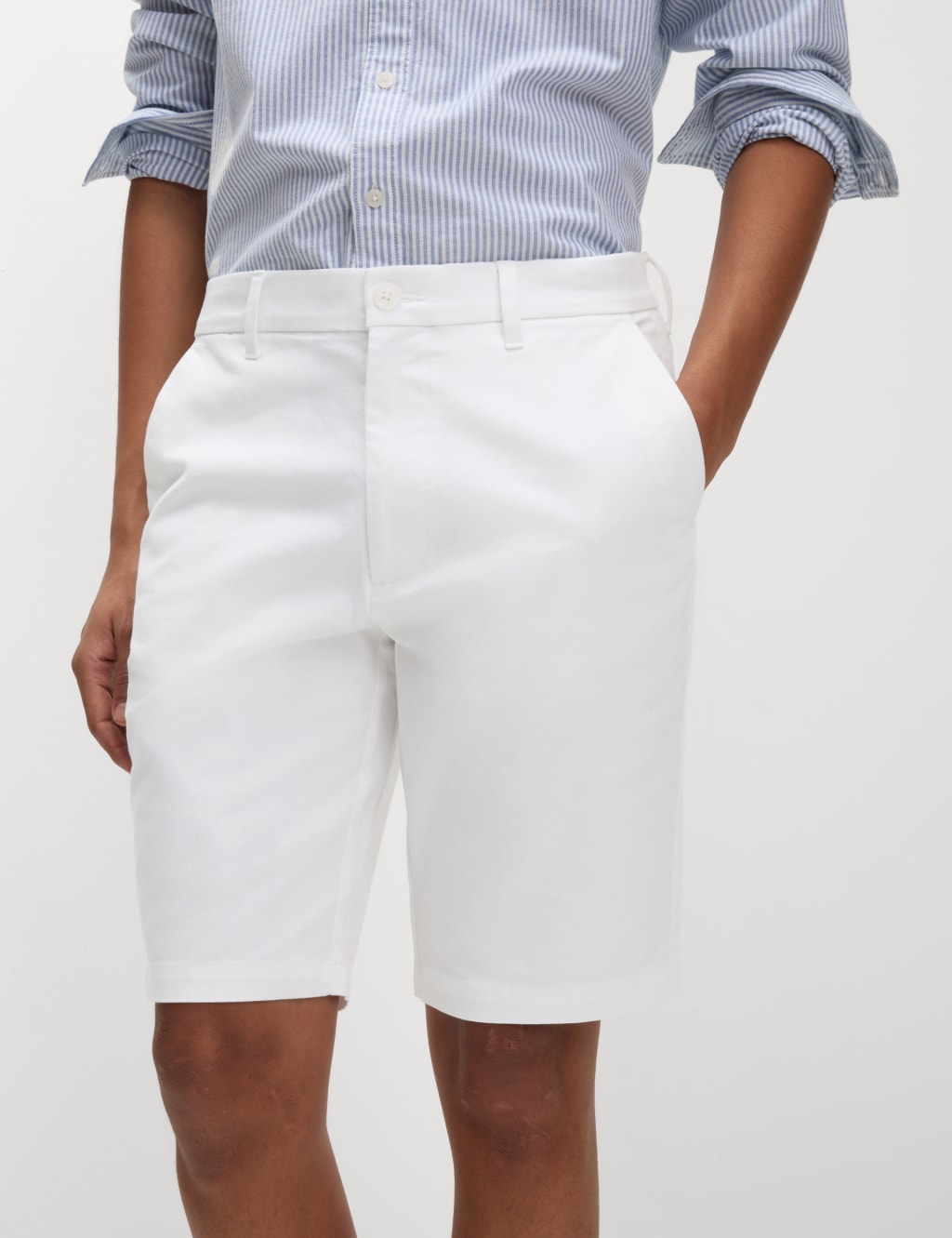 Regular Fit Stretch Chino Shorts 4 of 4