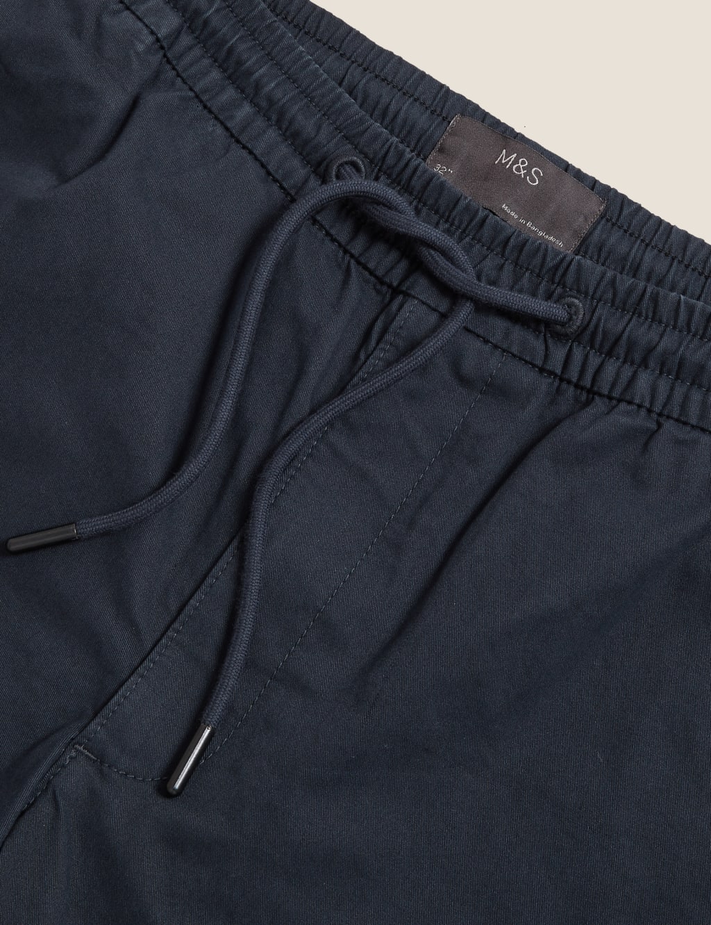 Organic Cotton Elasticated Chino Short 5 of 5