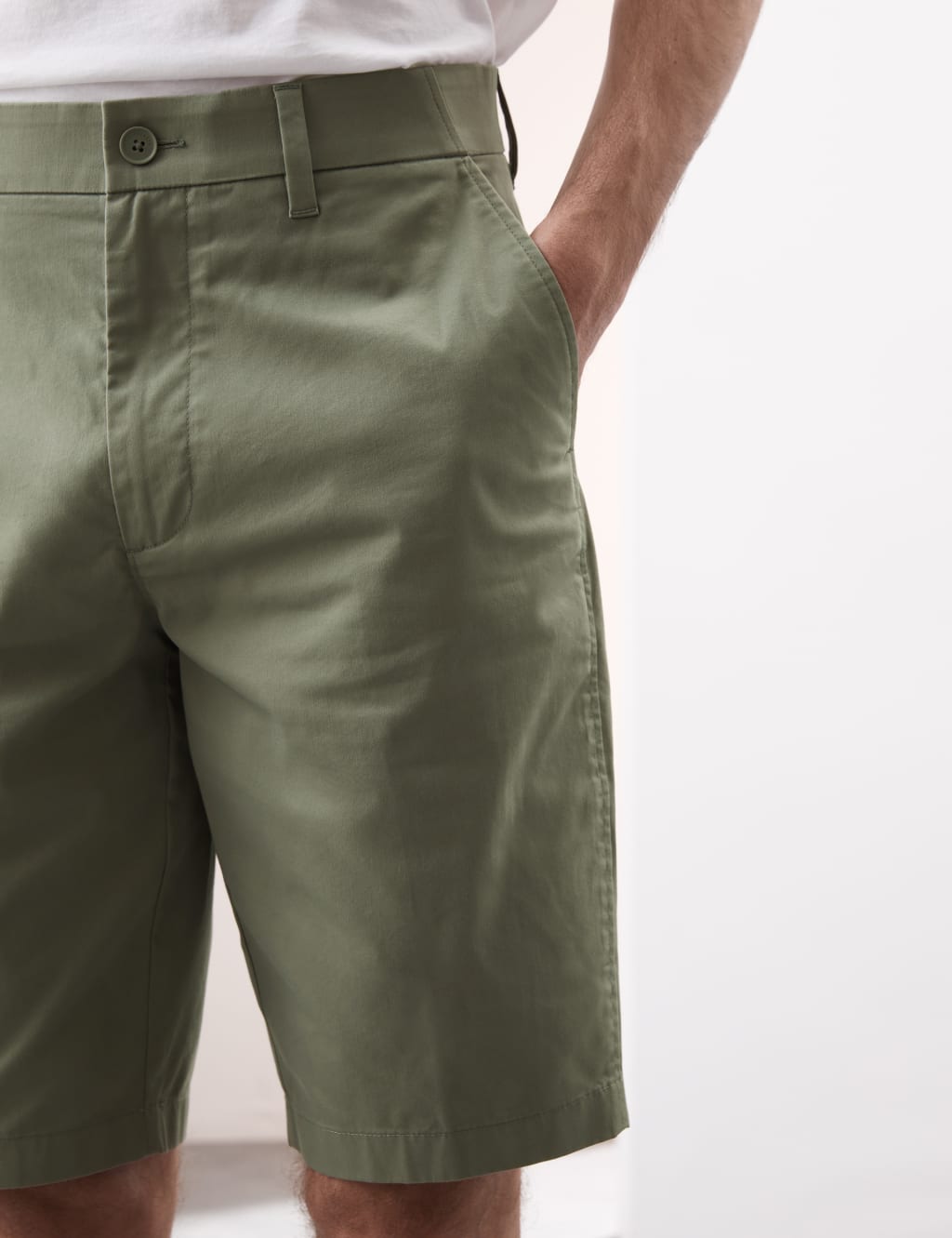 Regular Fit Super Lightweight Chino Shorts 3 of 7