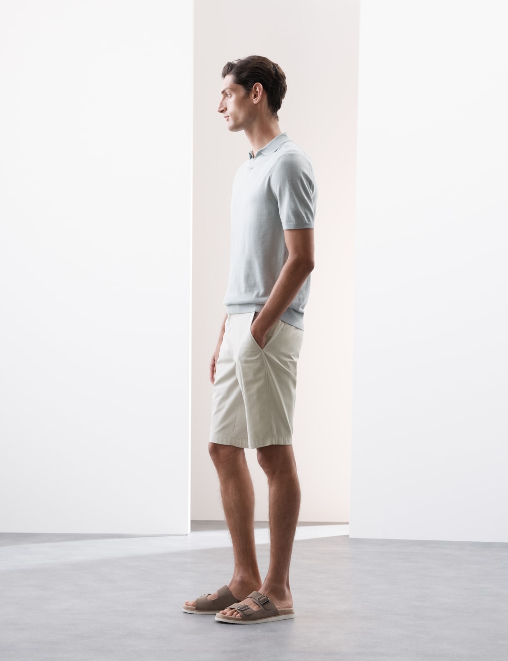 Slim Fit Super Lightweight Chino Shorts 3 of 7