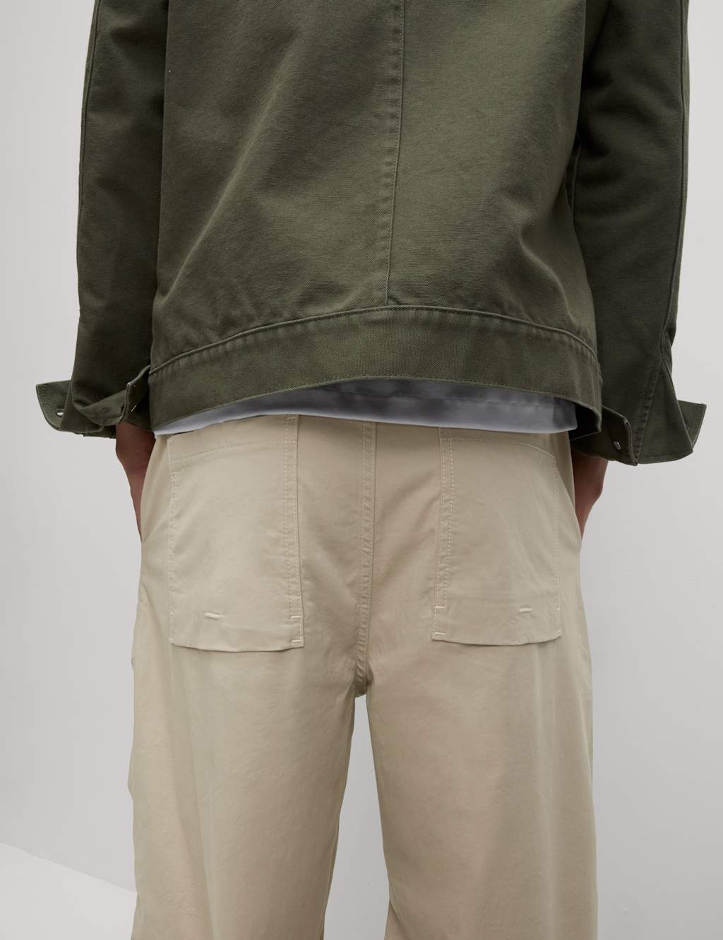 Loose Fit Lightweight Parachute Trousers 5 of 5