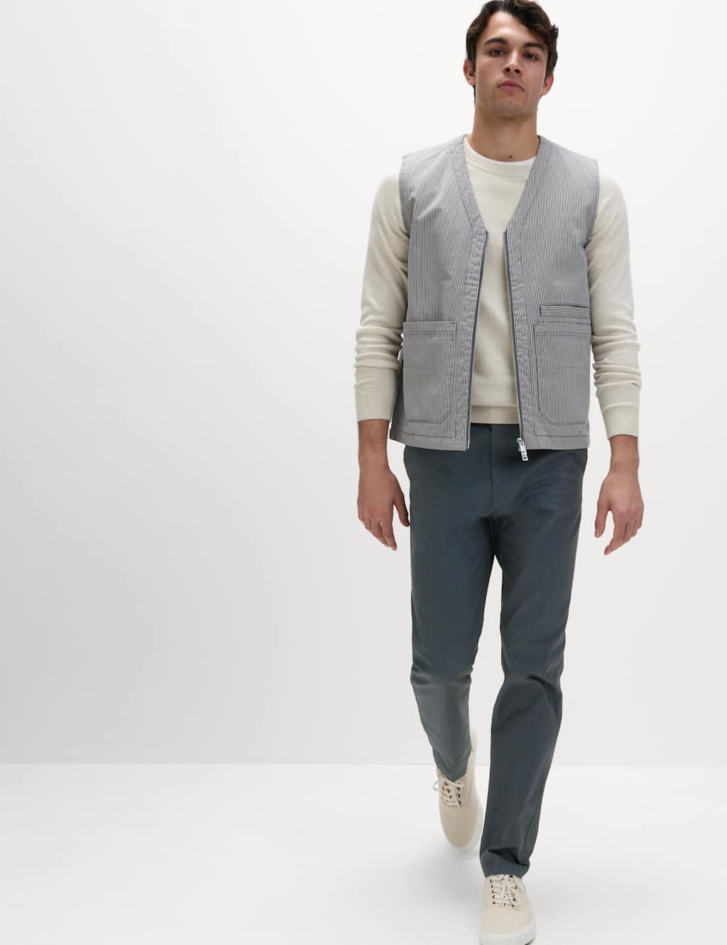 Regular Fit Heritage Twill Chinos 3 of 5