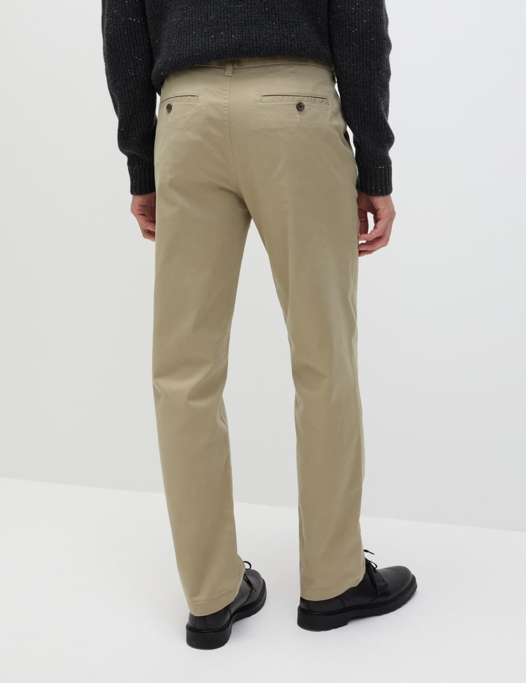 Regular Fit Heritage Twill Pleated Chinos 5 of 6