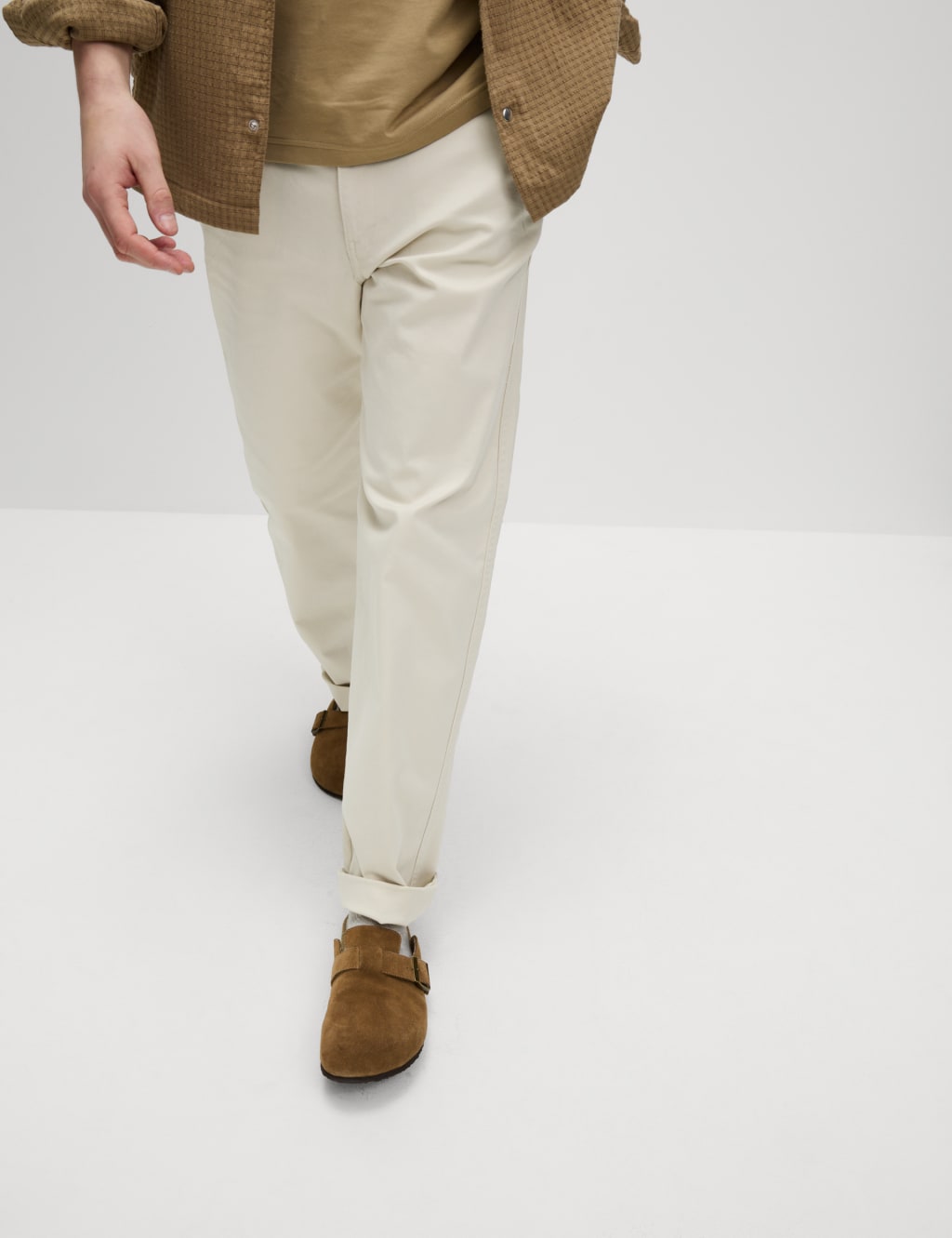 Straight Fit Side Tab Trousers 4 of 6