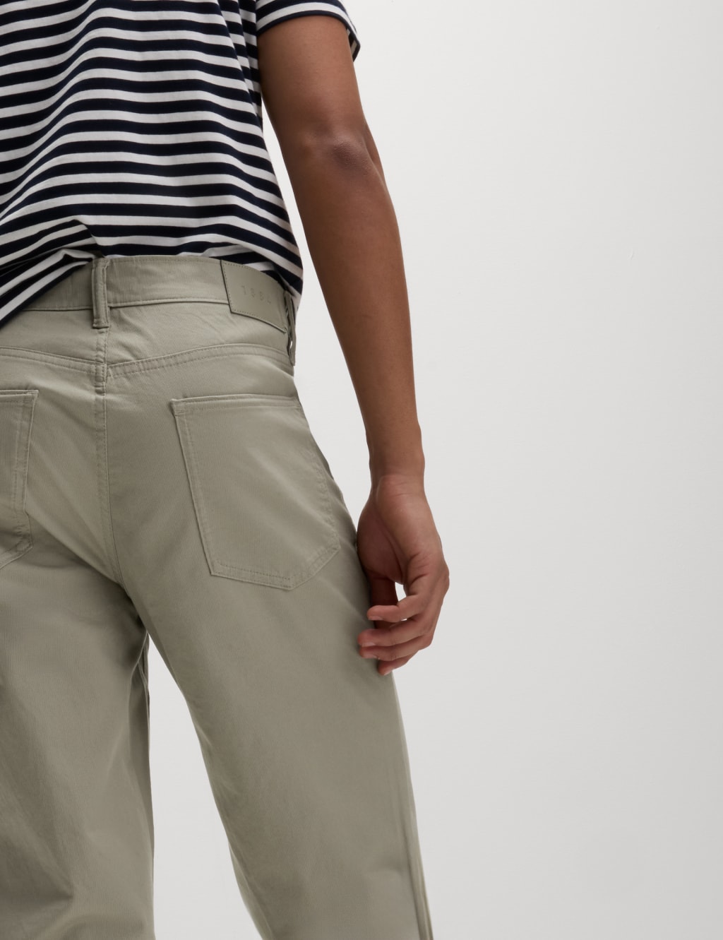 Straight fit Textured 5 Pocket Trousers 4 of 5