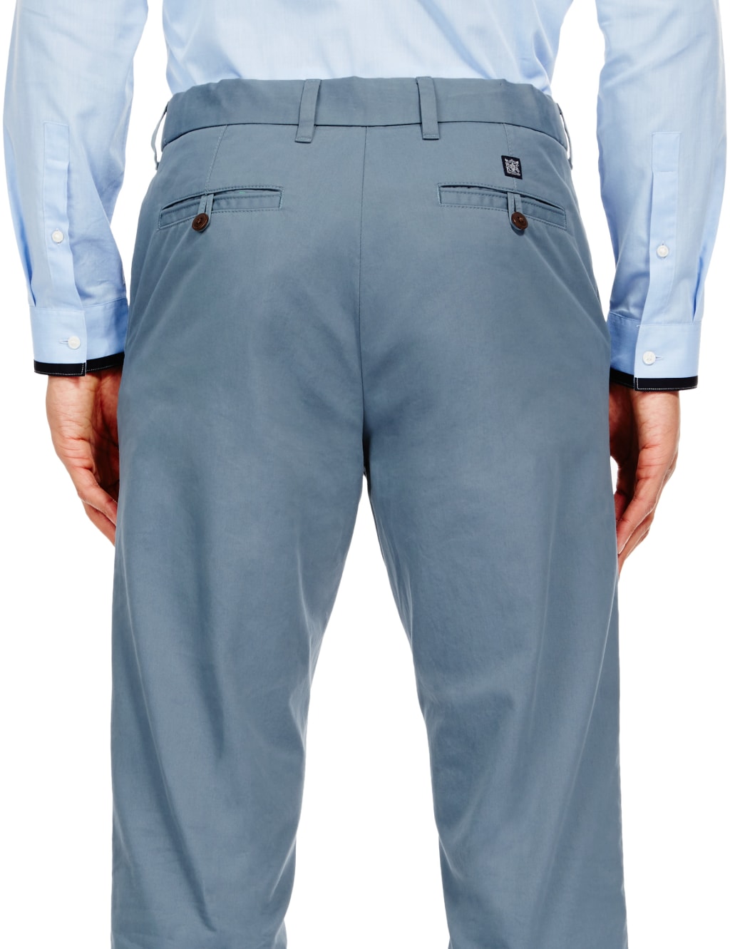 Regular Fit Pure Cotton Chinos with Stormwear™ 3 of 3