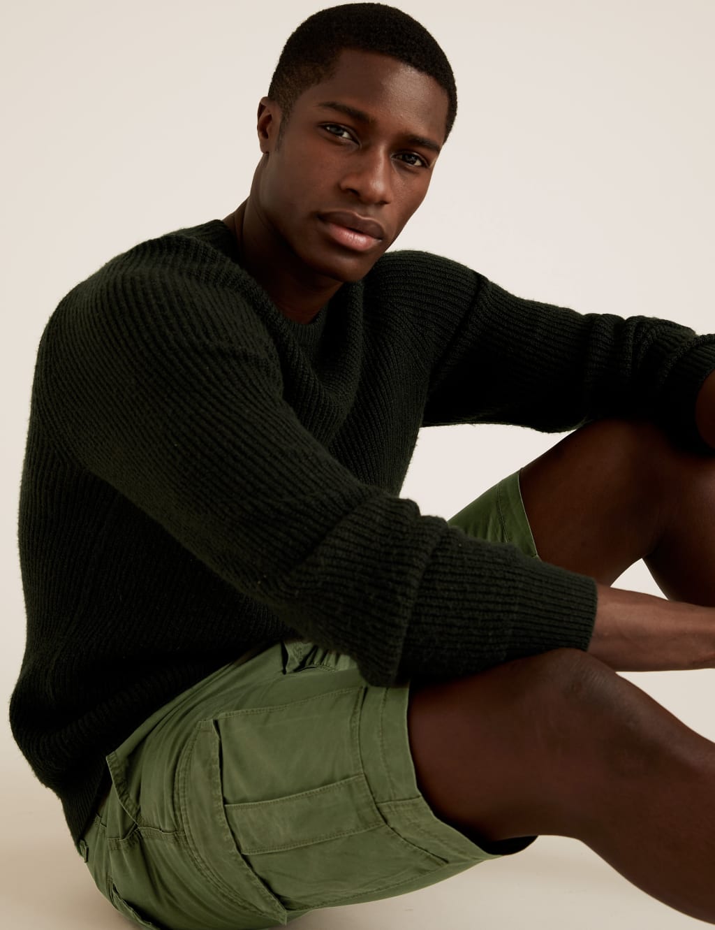 Pure Cotton Cargo Shorts 1 of 4