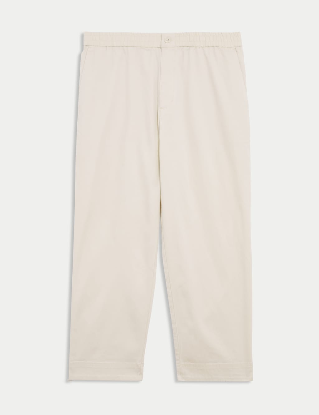 Tapered Fit Elasticated Waist Trousers 2 of 6