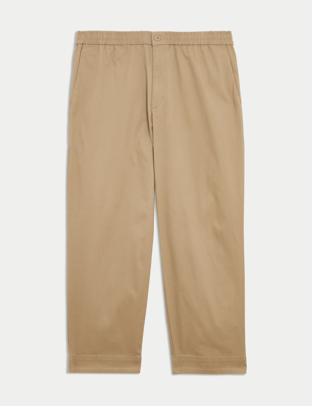 Tapered Fit Elasticated Waist Trousers 2 of 7