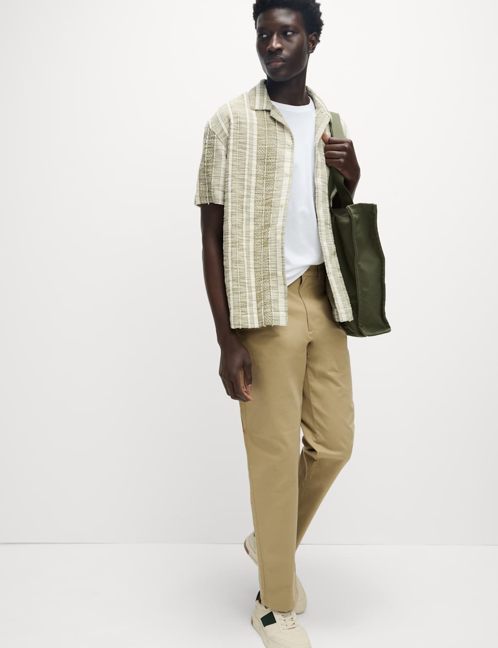 Loose Fit Stretch Chinos 3 of 6