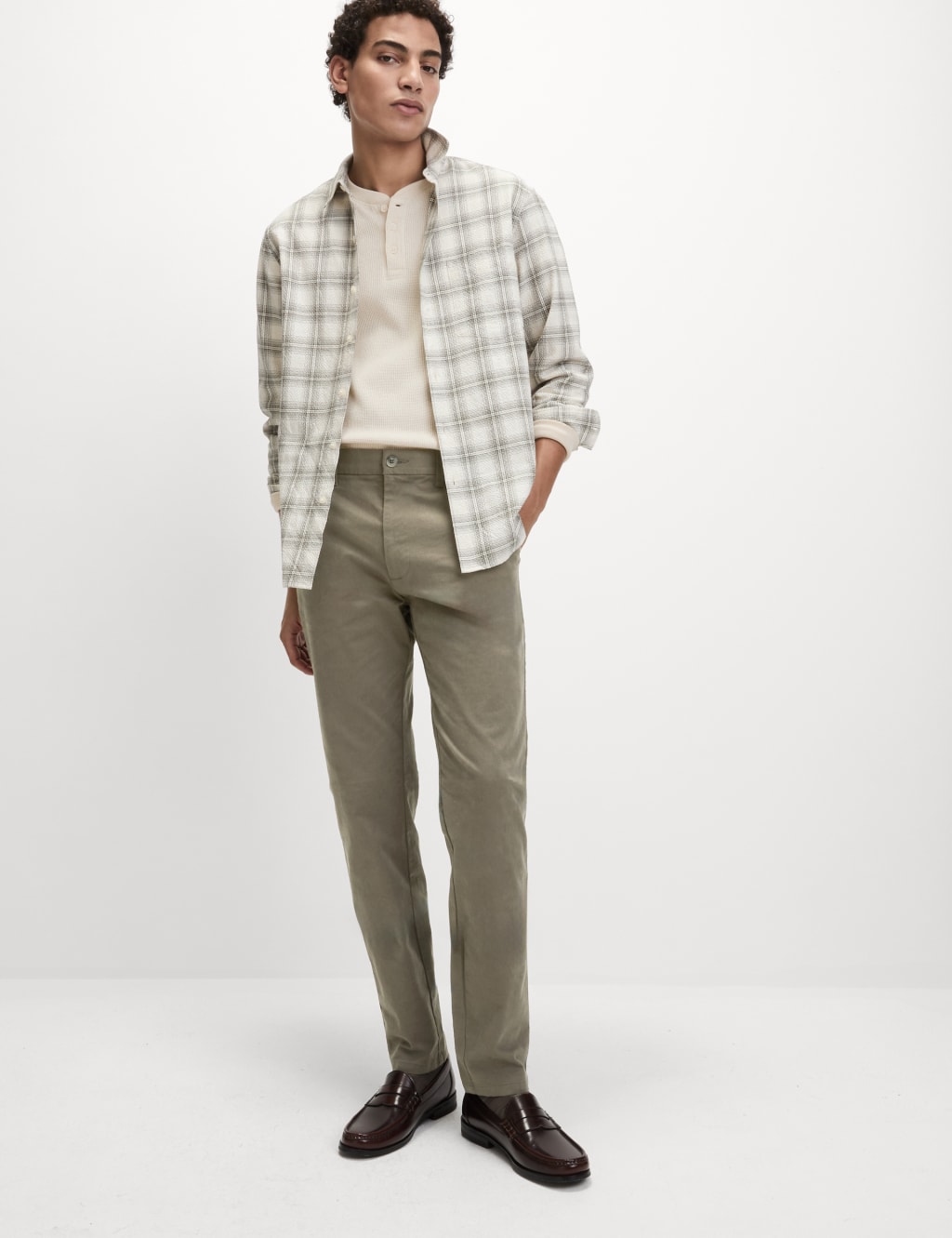 Slim Fit Stretch Chinos 3 of 6