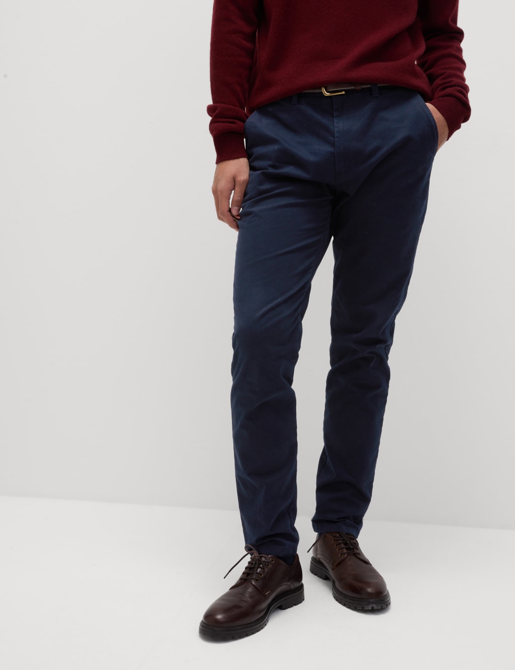 Slim Fit Stretch Chinos 3 of 6