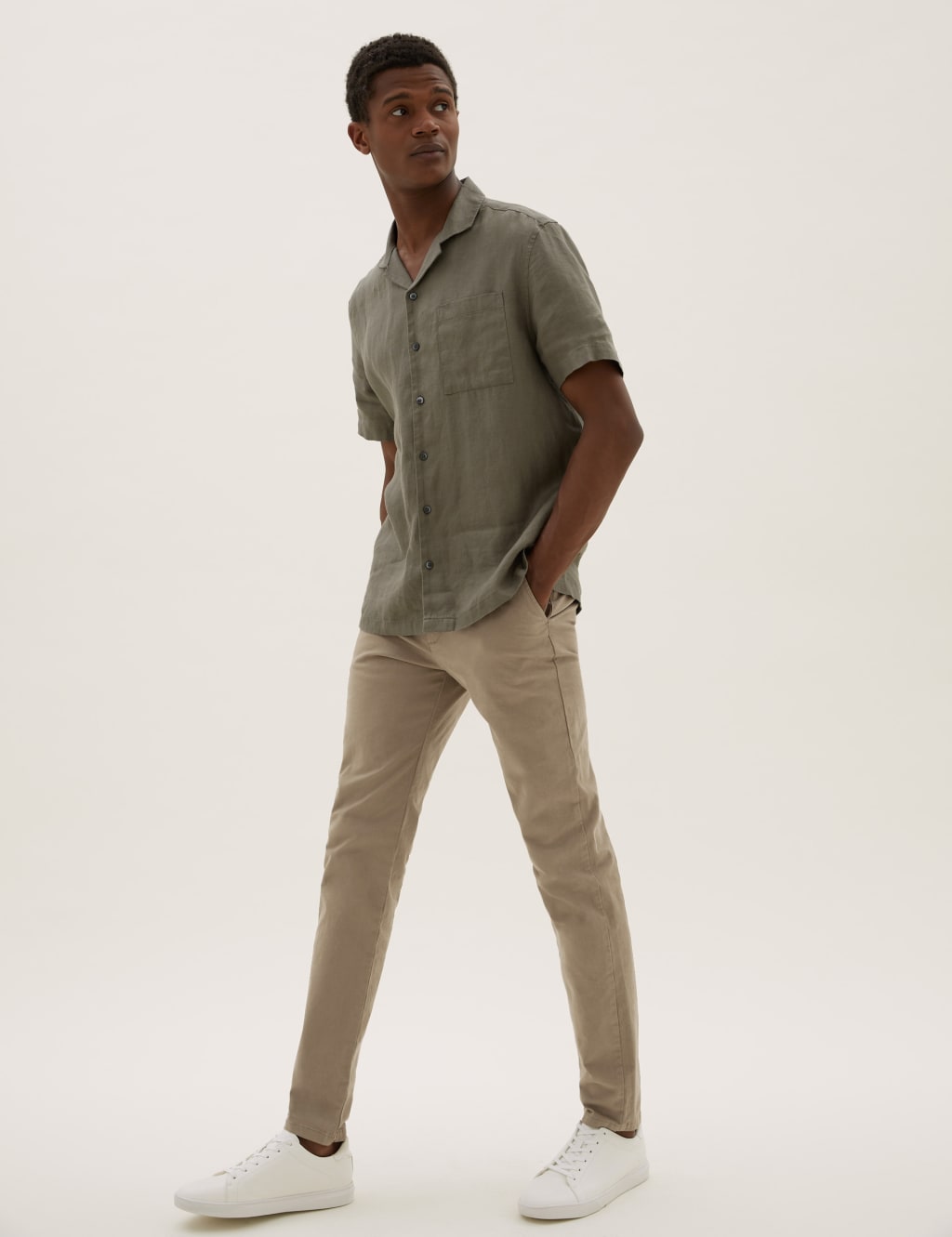 Skinny Fit Stretch Chinos 1 of 5