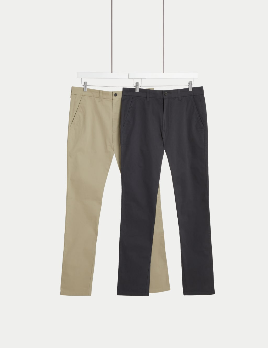 Pegasus Twill Trouser With Hidden Stretch Waist | Chums