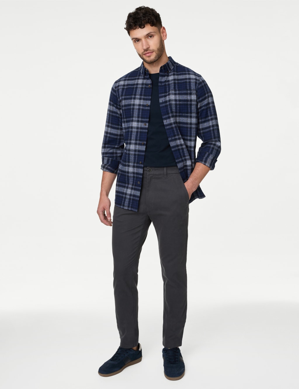 2pk Slim Fit Stretch Chinos
